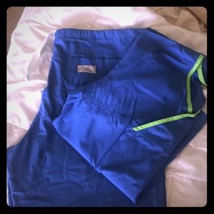 Scrubs: shirt is a large and pants a medium